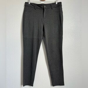 Seven7 Dark gray cotton casual dress pants, stretch, size 16